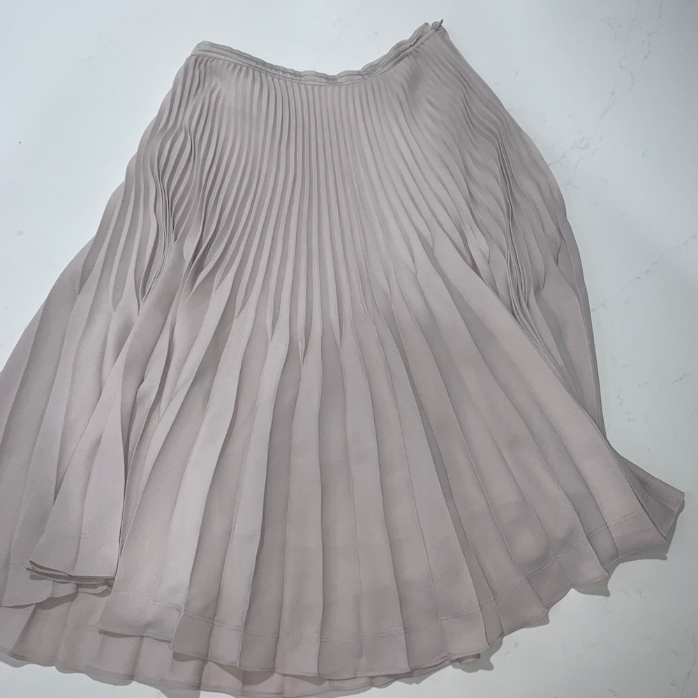 Reiss Rosie Pleated Midi Skirt